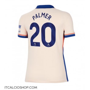 Chelsea Cole Palmer #20 Seconda Maglia Femmina 2024-25 Manica Corta